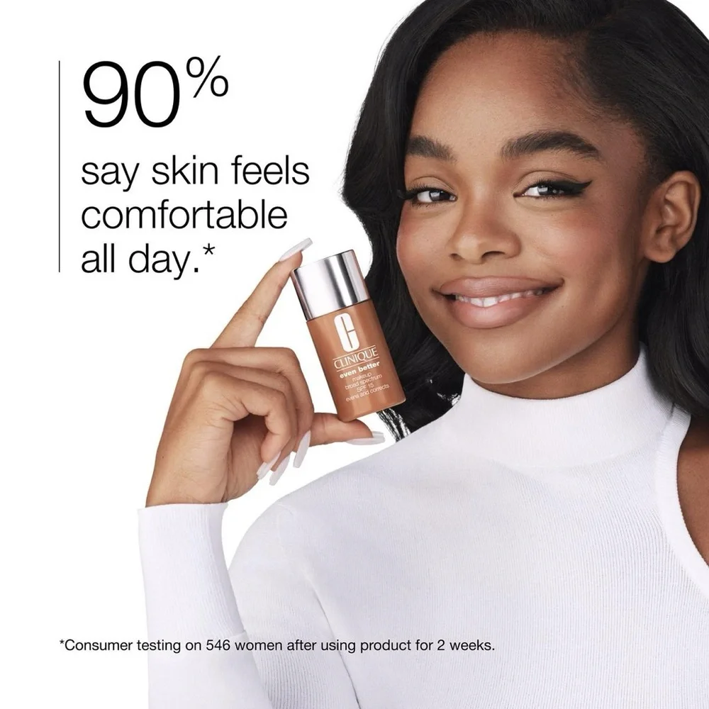 Clinique Even Better Makeup SPF 15 Foundation WN 76 Toasted Wheat NEW